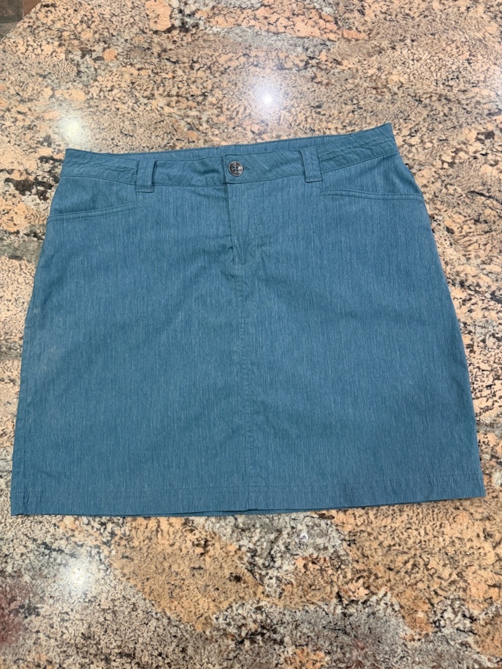 Eddie Bauer Teal Mini Skirt
